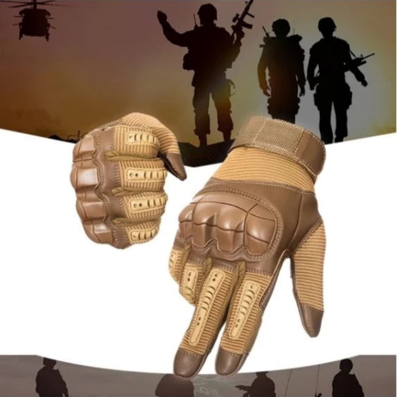 Tactical Touchscreen Gloves | Off-Road Sports Gloves with Knuckle Protection