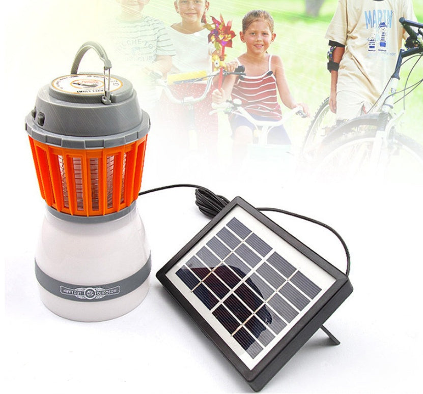 3-in-1 Camping Lantern with Mosquito Repellent & USB Charging