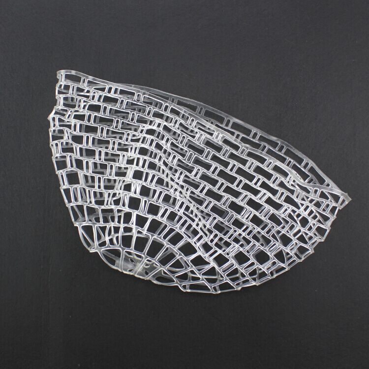 Rubber Landing Net with Wooden Handle – Soft Mesh Fish Net, M & L