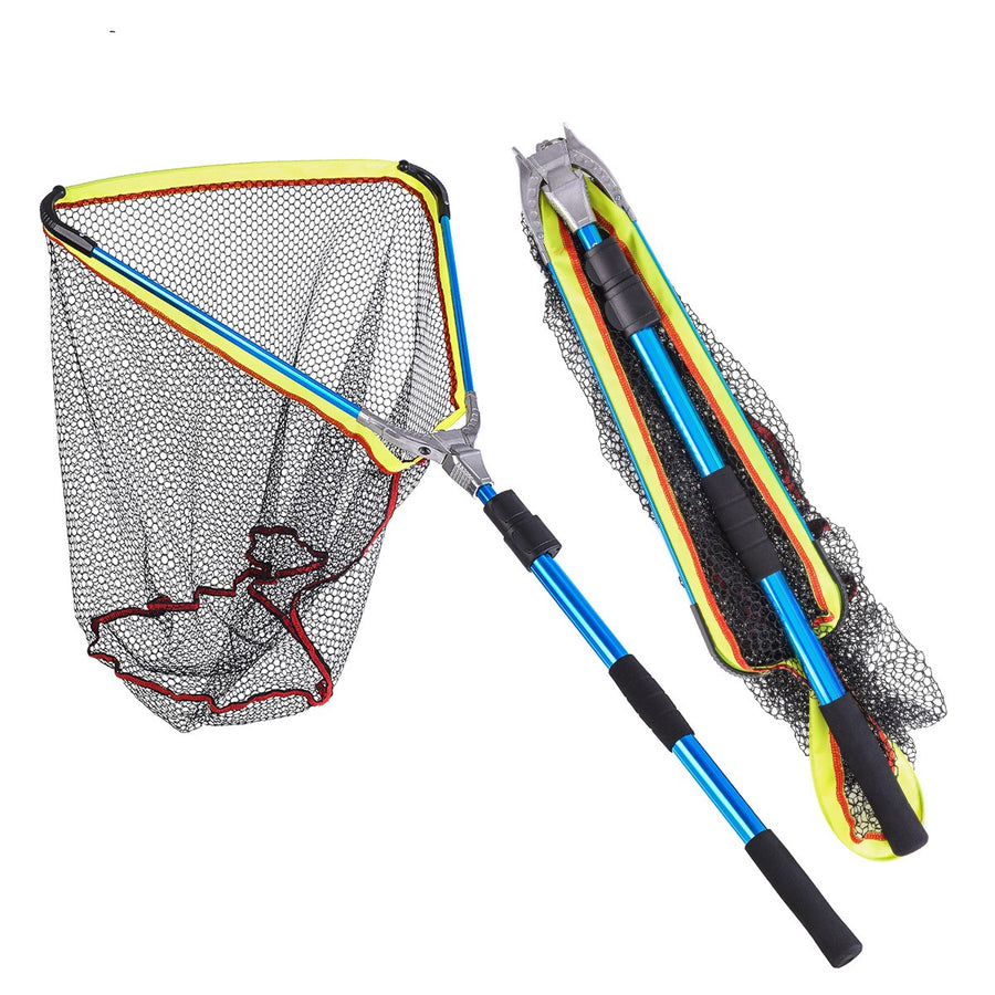 Telescopic Triangle Landing Net – 6.6 ft Collapsible Fishing Net