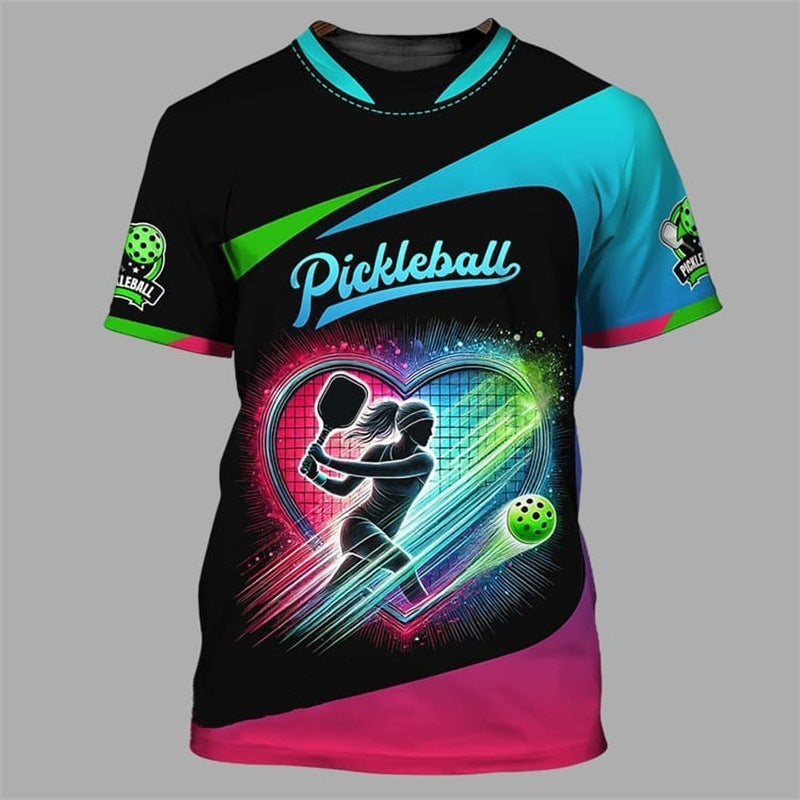 Men's Pickleball Graphic T-Shirt – Relaxed Fit, Multiple Colors