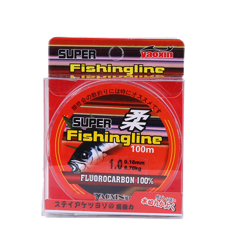 Clear Nylon Monofilament Fishing Line – 328 ft Spool