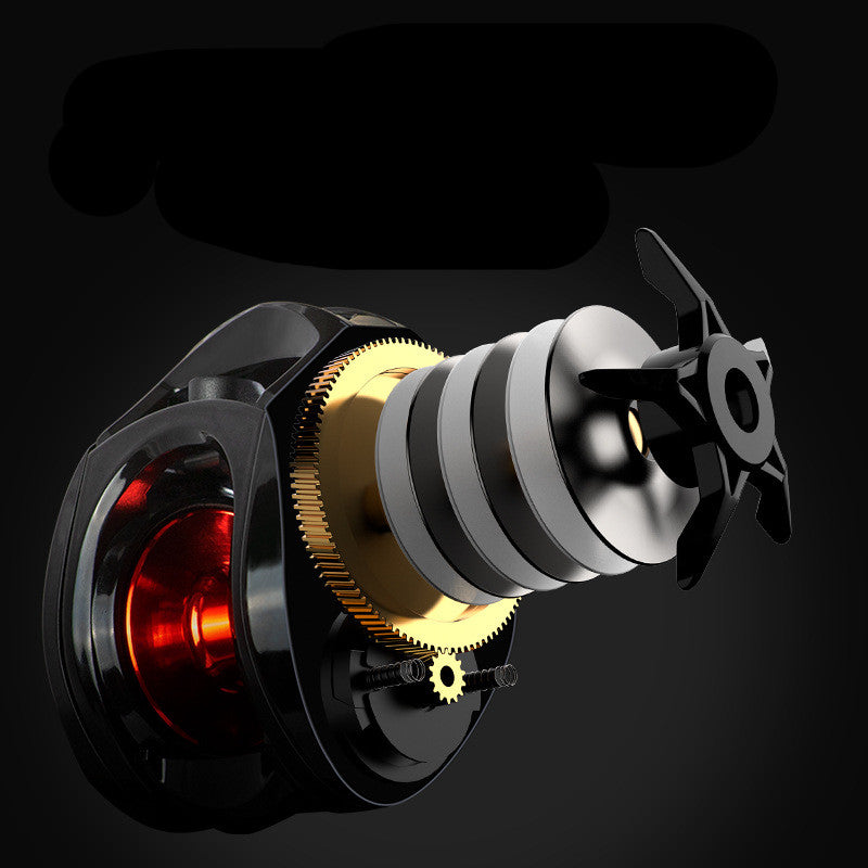 Round Drum Baitcasting Fishing Reel