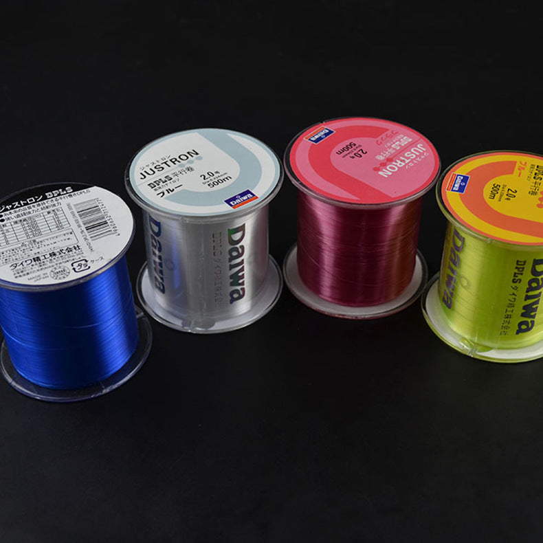 Nylon Monofilament Fishing Line – 7 Colors, Sizes 0.4–6.0 (2–25 lb)