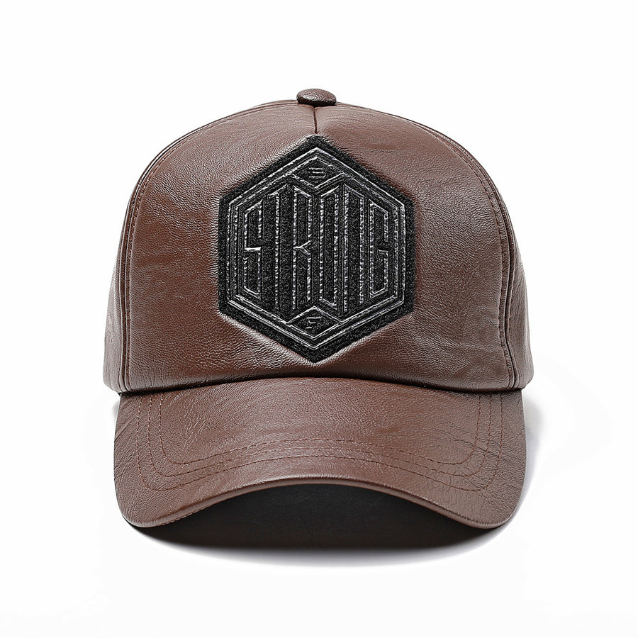 Classic Leather Baseball Cap