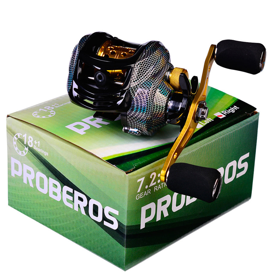 Metal Spool Baitcasting Reel – 22 lb Max Drag