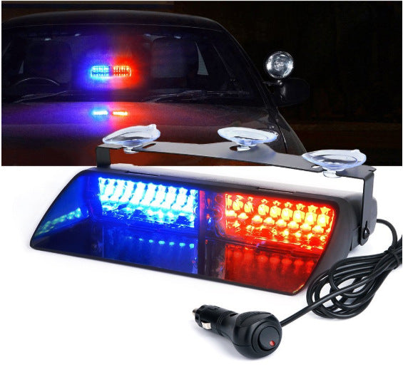 16 LED Suction Cup Strobe Warning Light for Vehicles