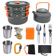 Camping Cookware Kit for Outdoor Cooking