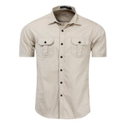 Classic Short-Sleeve Cotton Shirt