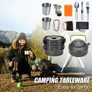 Camping Cookware Kit for Outdoor Cooking