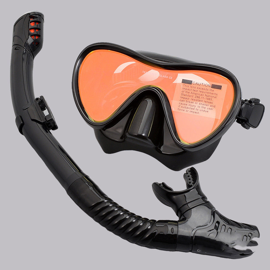 Premium Diving Goggles and Snorkel Set