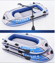 Two-Person Inflatable Fishing and Recreation Boat
