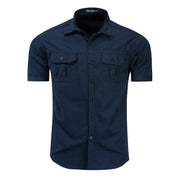 Classic Short-Sleeve Cotton Shirt