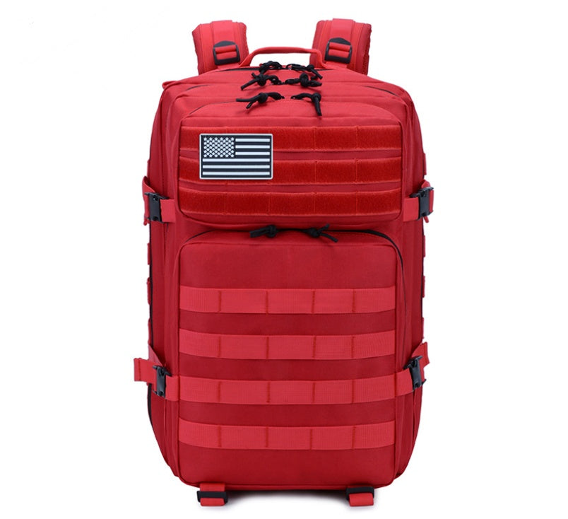 50L Tactical Mountaineering Backpack | MOLLE Hiking & Travel Pack with Laptop Compartment