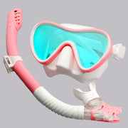 Premium Diving Goggles and Snorkel Set