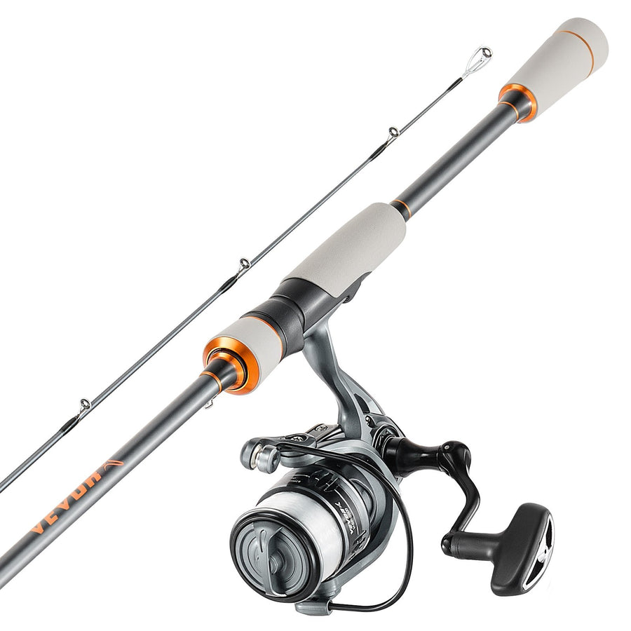IM6 Carbon Fiber Spinning Rod and Reel Combo, 6.5 Ft
