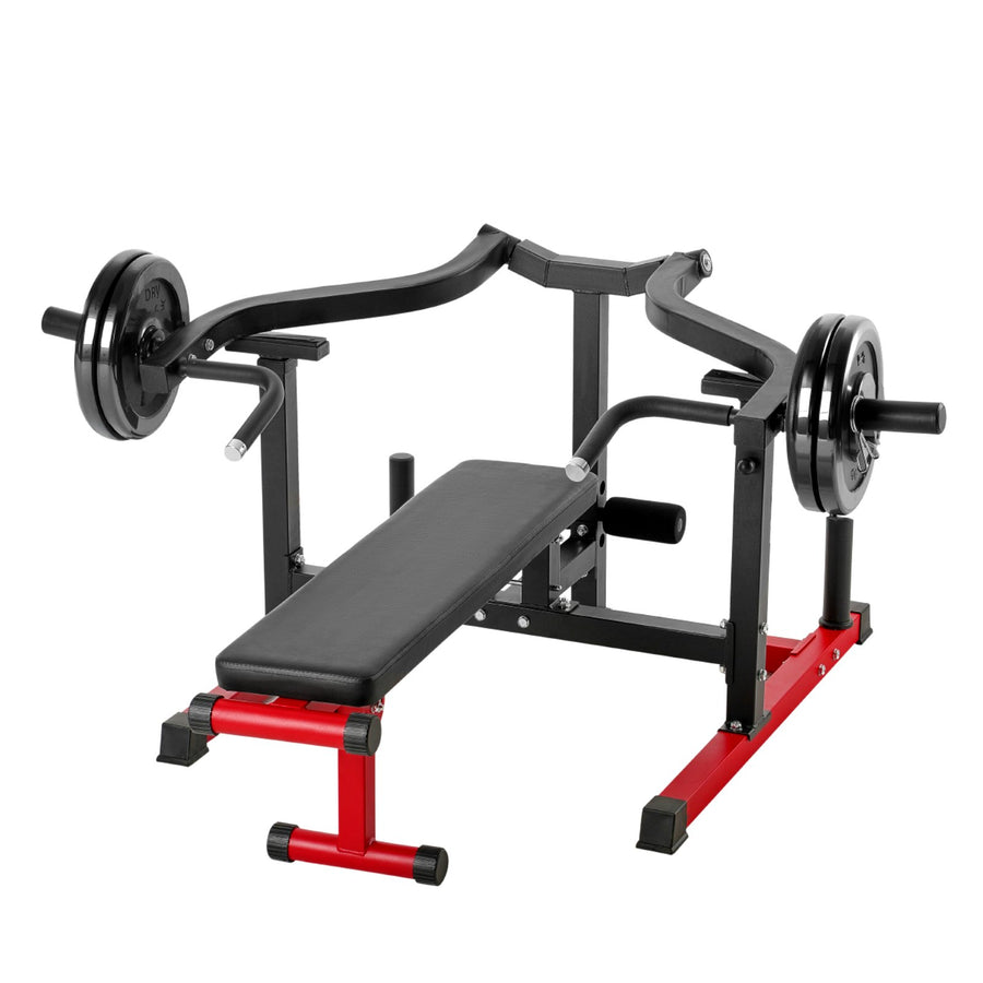 Adjustable Chest Press Machine with Independent Converging Arms