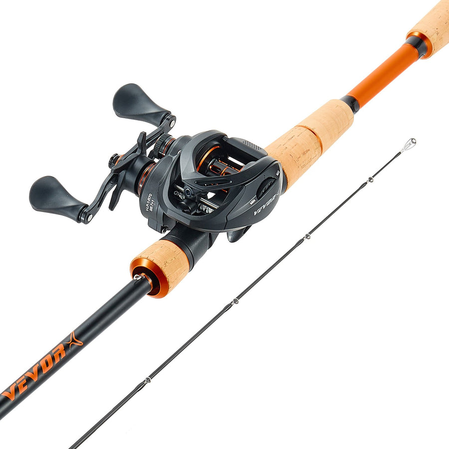 IM7 Carbon Fiber Baitcasting Rod and Reel Combo