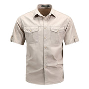 Classic Short-Sleeve Cotton Shirt