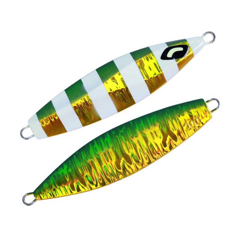 Heavy Deep-Sea Metal Jig – 7 oz Slow-Pitch Offshore Fishing Lure, 4 Colors