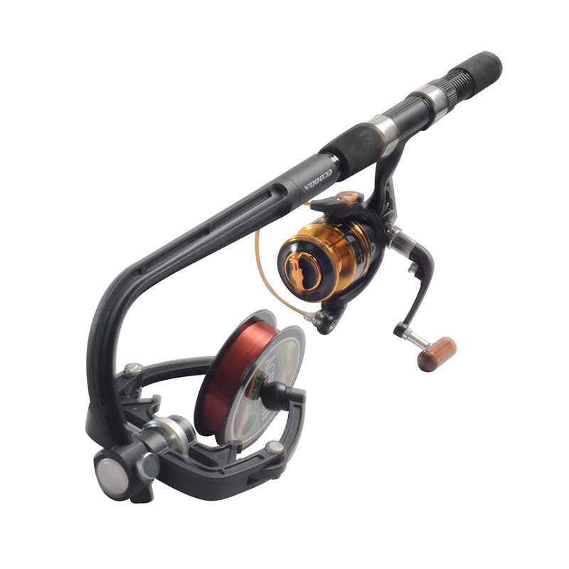 Compact Telescopic Stream Fishing Rod – Lightweight ABS, Black