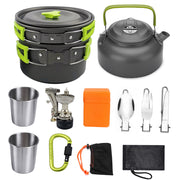 Camping Cookware Kit for Outdoor Cooking