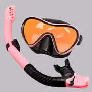 Premium Diving Goggles and Snorkel Set