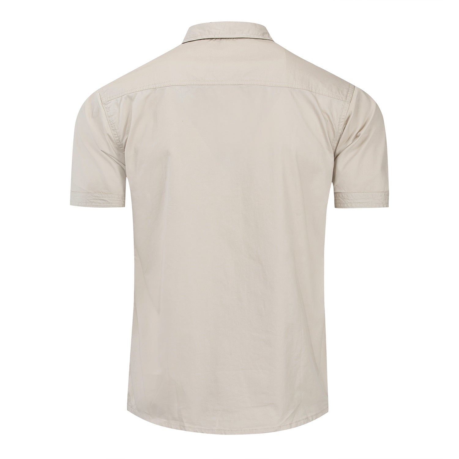 Short-sleeved Cotton Shirt