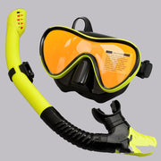 Premium Diving Goggles and Snorkel Set