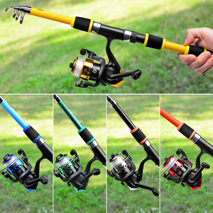 Telescopic Fishing Rod & Reel Combo Set