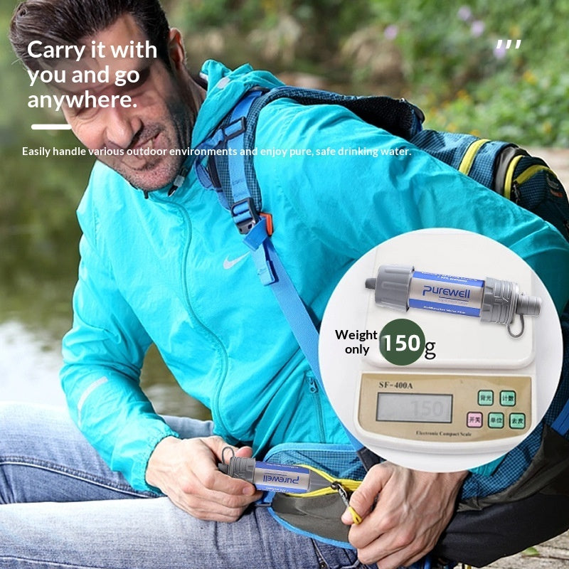 Survival Water Filter Straw – 6-Stage Filtration