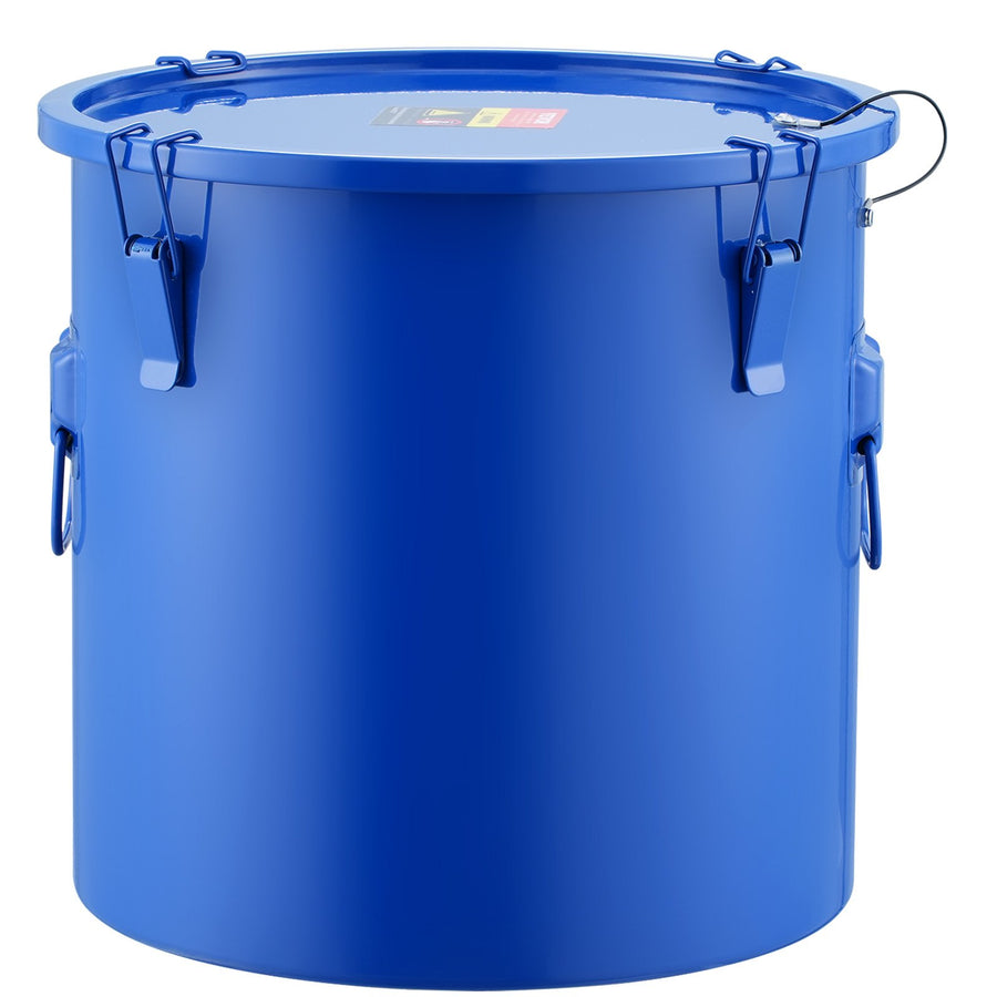 8 Gallon Fryer Grease Disposal Caddy with Locking Lid & Filter Bag