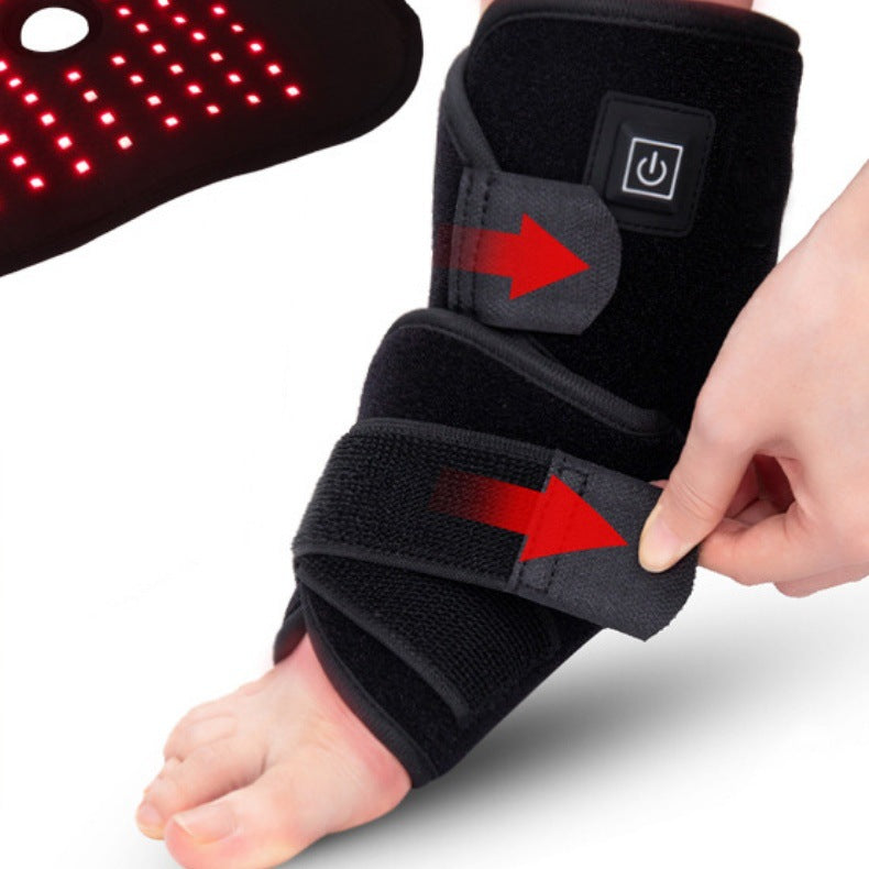 Red Light Ankle Therapy Wrap – Infrared Heat Compress for Pain Relief