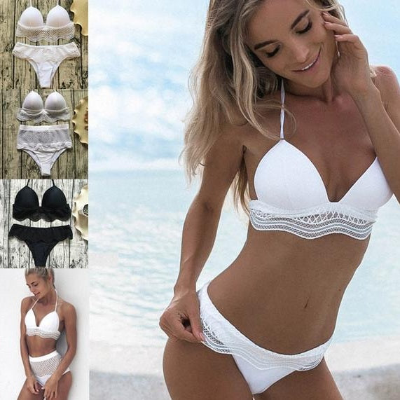 Miller Bikini Swimsuit | High & Low Waist Two-Piece Set