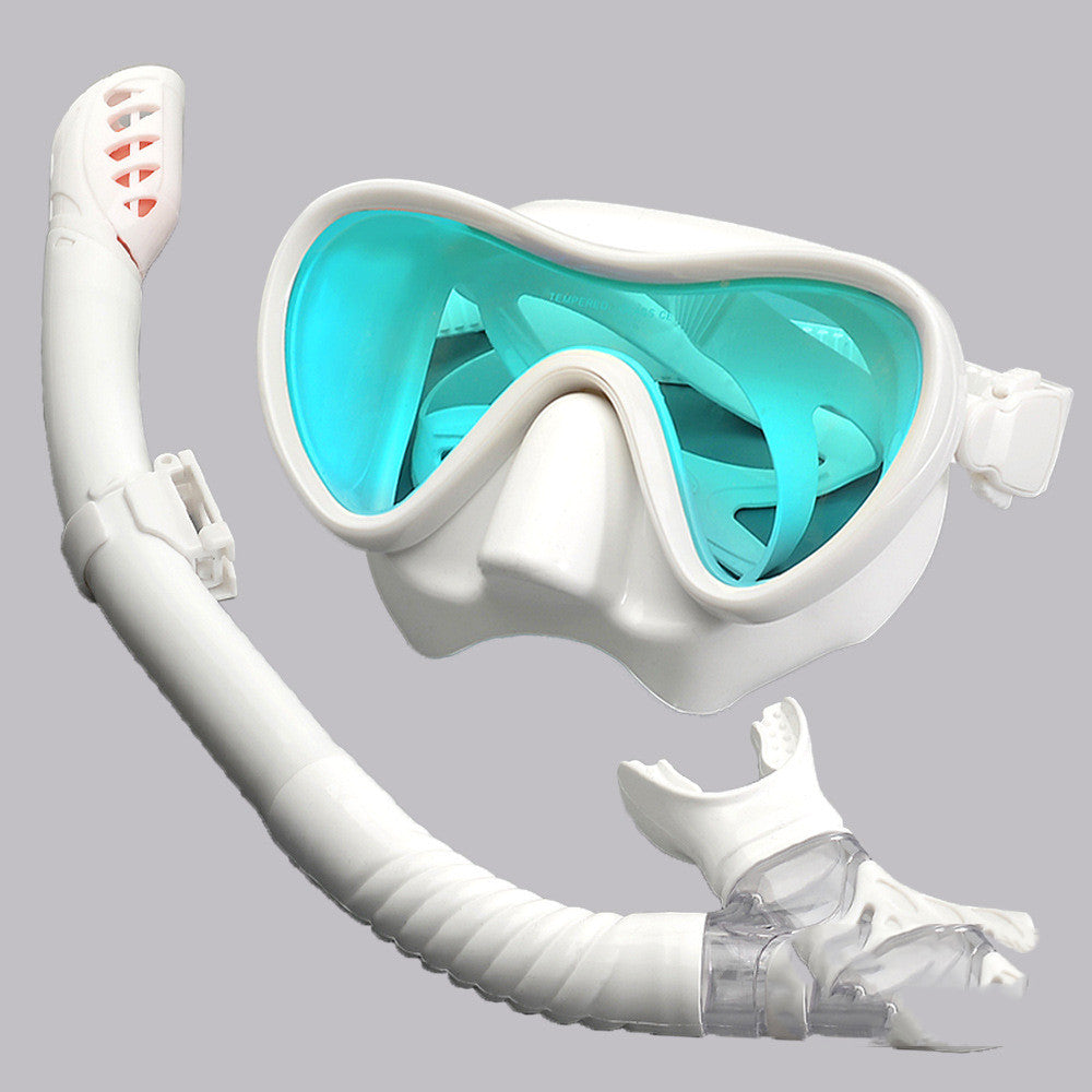 Premium Diving Goggles and Snorkel Set