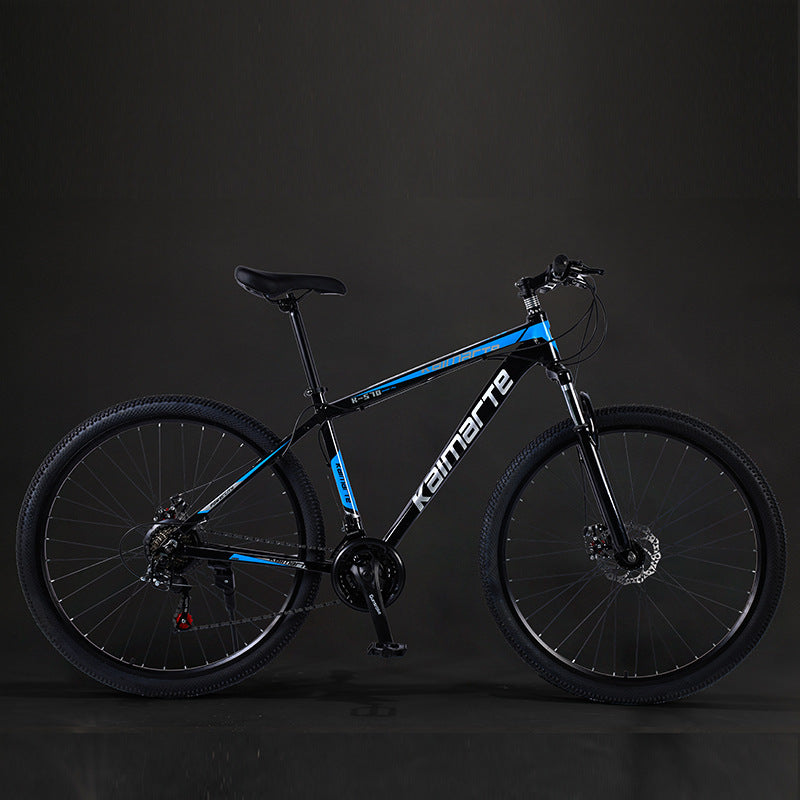 Full-Suspension Mountain Bike with Shock Absorption