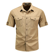 Classic Short-Sleeve Cotton Shirt