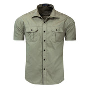 Classic Short-Sleeve Cotton Shirt