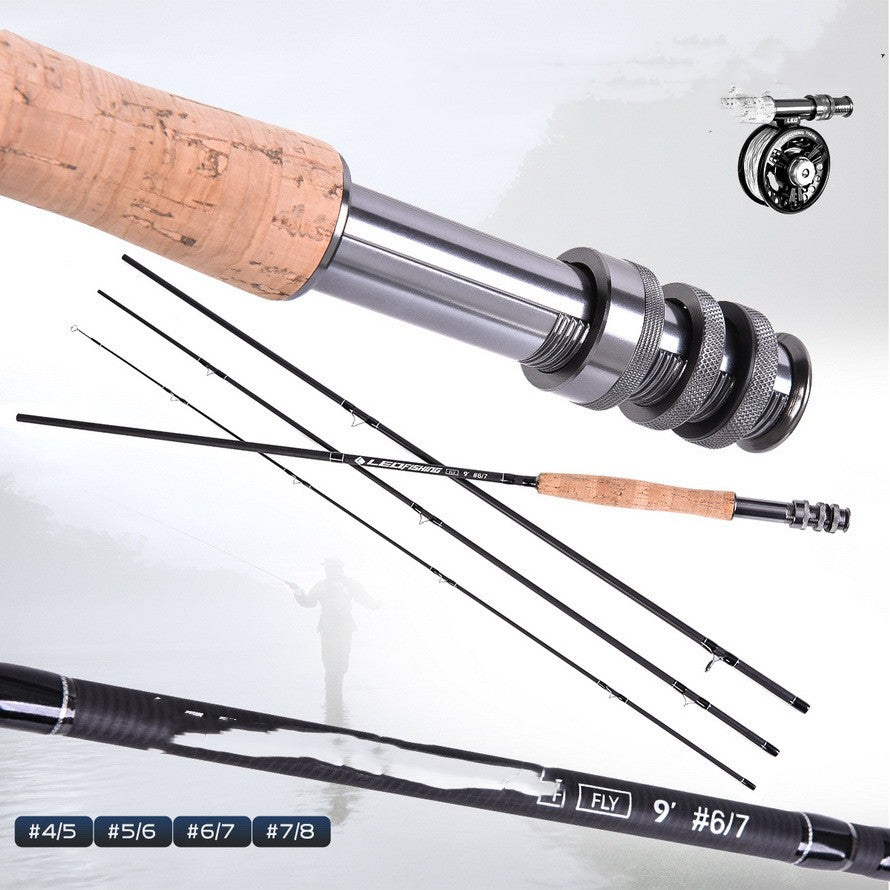 Portable Fly Rod Bag Reel Combo
