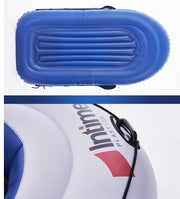 Two-Person Inflatable Fishing and Recreation Boat
