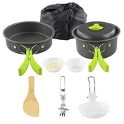 Camping Cookware Kit for Outdoor Cooking