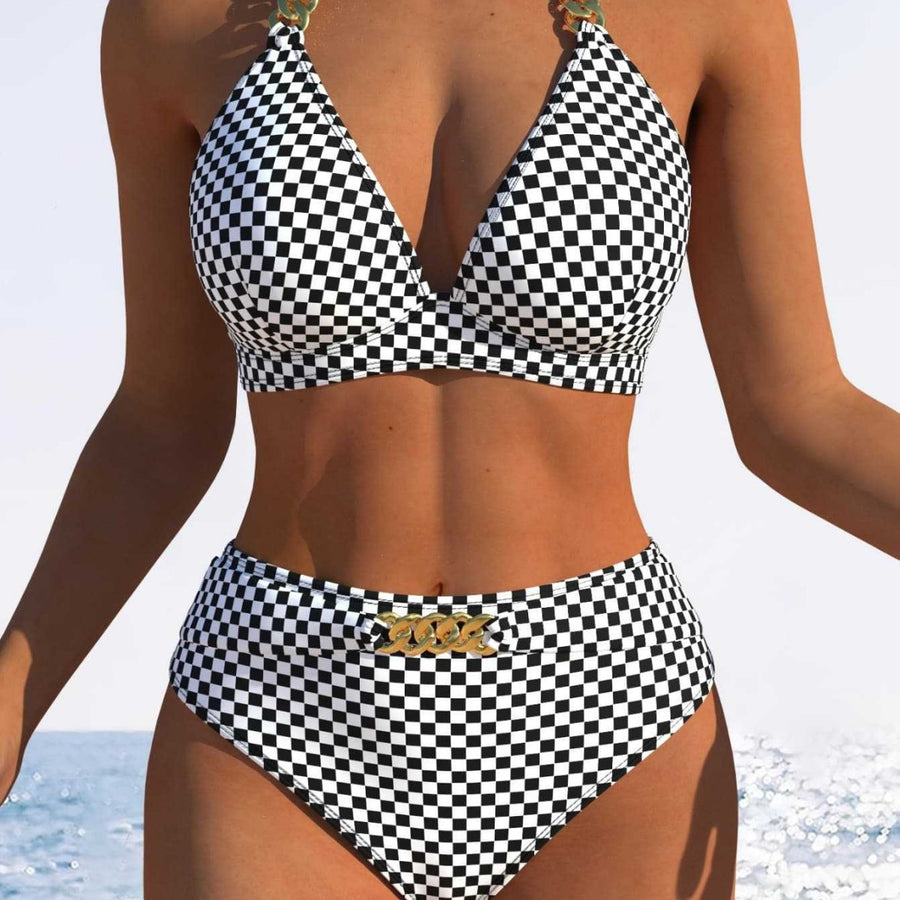 Women's Printed Two-Piece Bikini Set