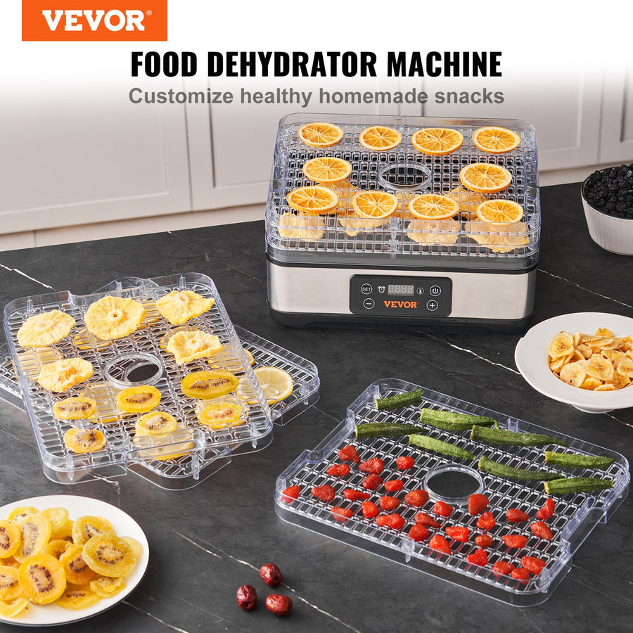 5-Tray Electric Food Dehydrator – 300W