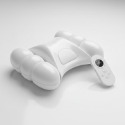 Electric lumbar decompression therapy device with remote – product shot