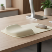 Memory foam wrist support mouse pad – product shot