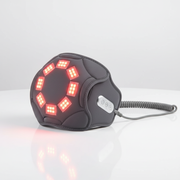 Gray electric infrared light therapy knee pad – product shot