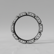 Weighted magnetic therapy hula hoop – product shot